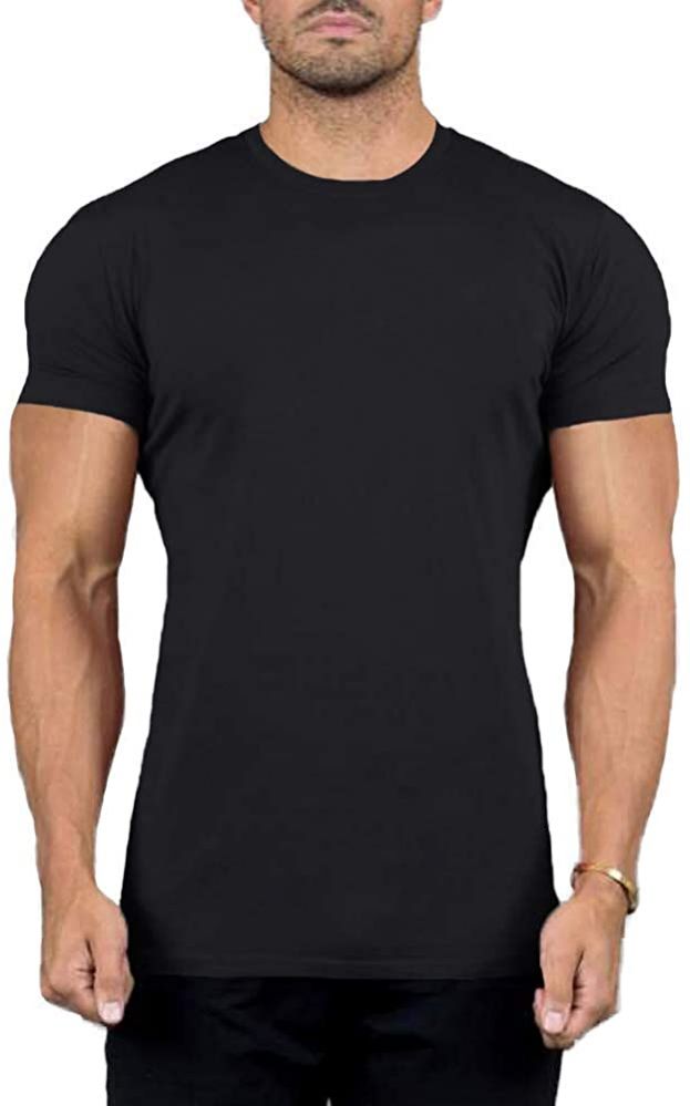24 Pairs of Men's Cotton Short Sleeve T-Shirt Size 4X-Large, Black