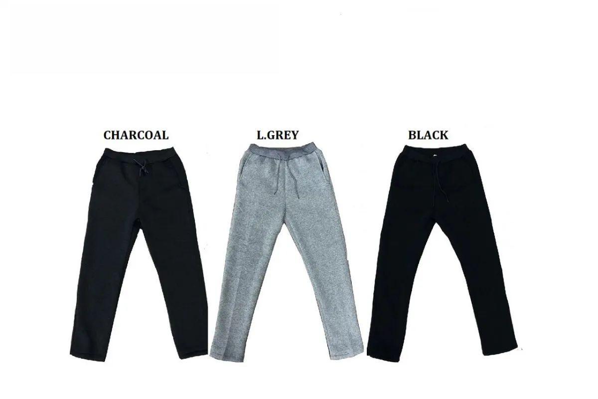 12 Pieces Men's Fashion Fleece Pants - Men's Activewear
