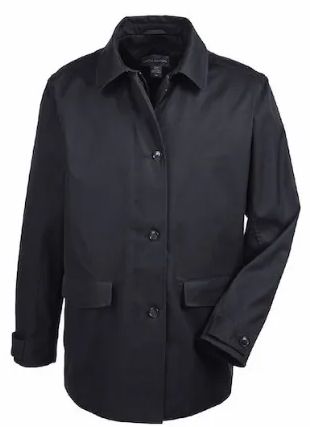 12 Pieces of Men's Plus Size Twill Coat - Black Only