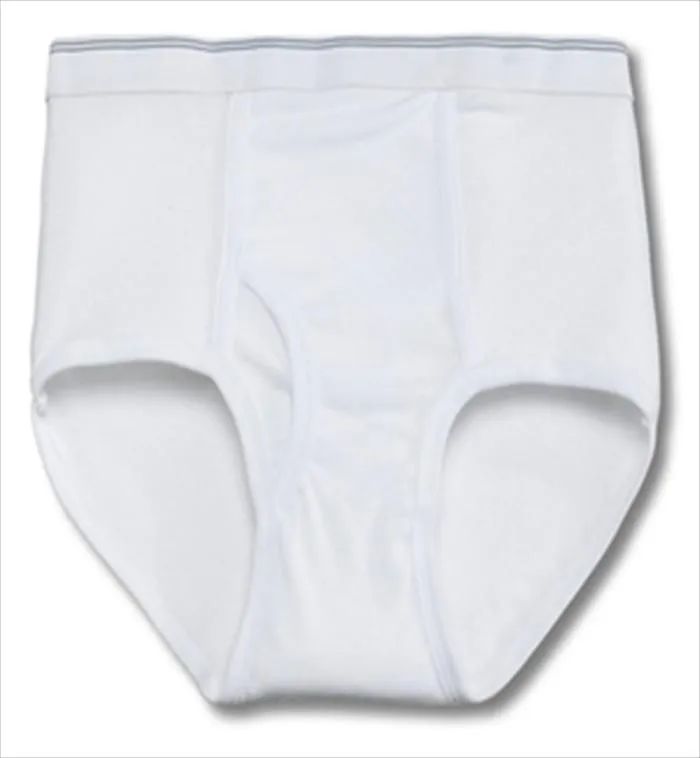 156 Pieces Men's White Cotton Brief, Size 5xl - Mens Underwear