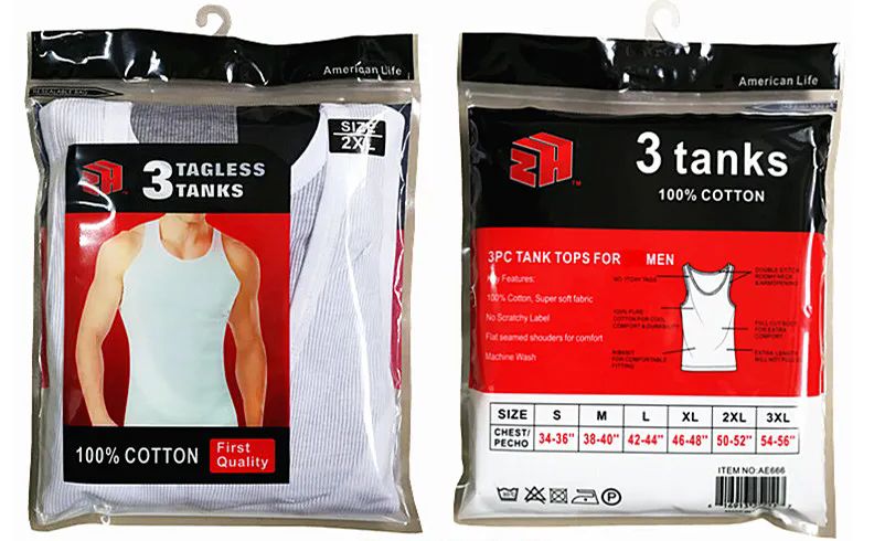 24 Pieces of Men'sT-Shirts Tagless Tanks Size Xl 3pack