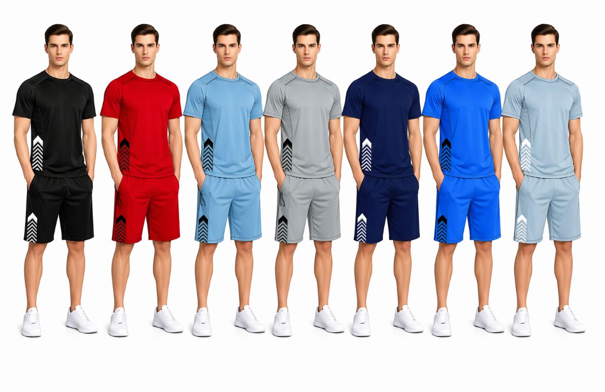 Set Active Men 48 Pieces Mens Activewear Sets In Assorted Colors And Sizes S-xl - Men ...