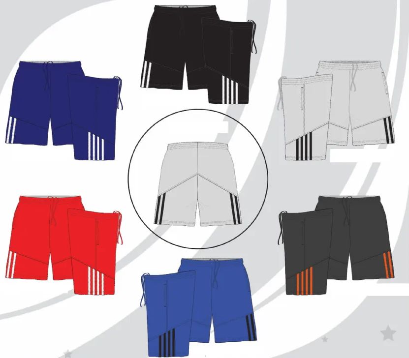72 Pieces of Men's Closed Mesh Active Wear Shorts Sizes S-xl