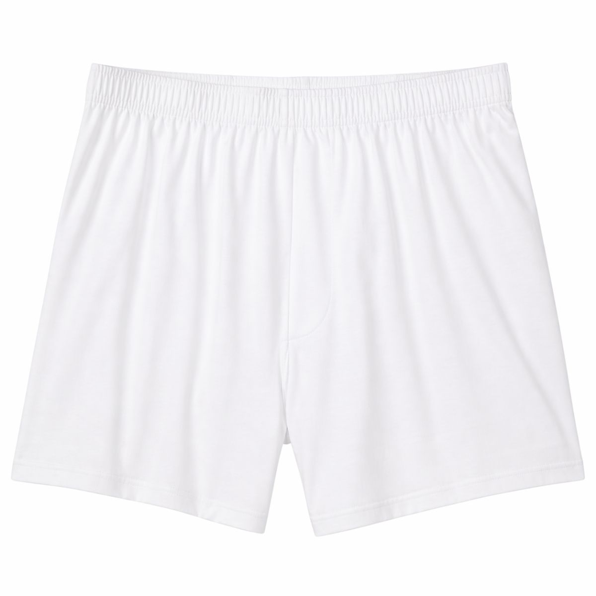 Mens Cotton White Boxer Shorts Size 5X Large