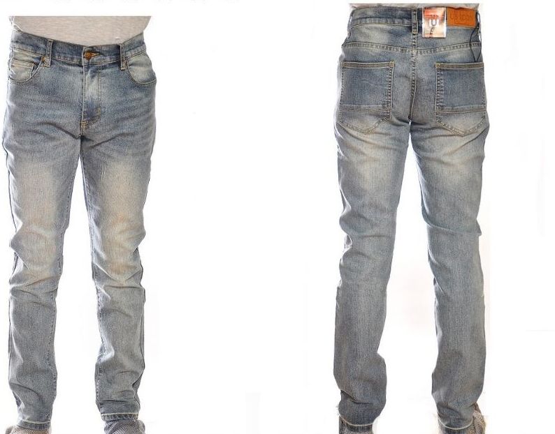 12 Pieces of Mens Fashion Stretched Denim