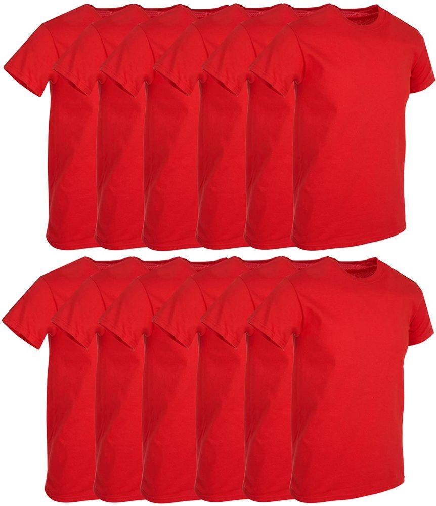 Red Plain T Shirts Wholesale