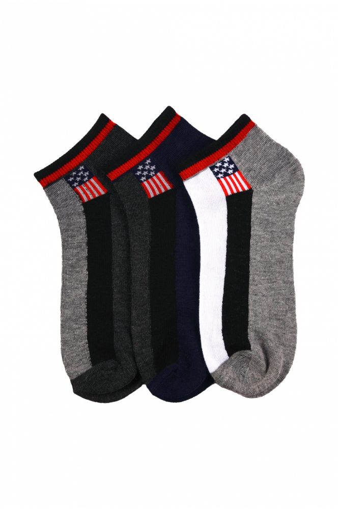 432 Wholesale Mens Spandex Ankle Socks Size 1013 at