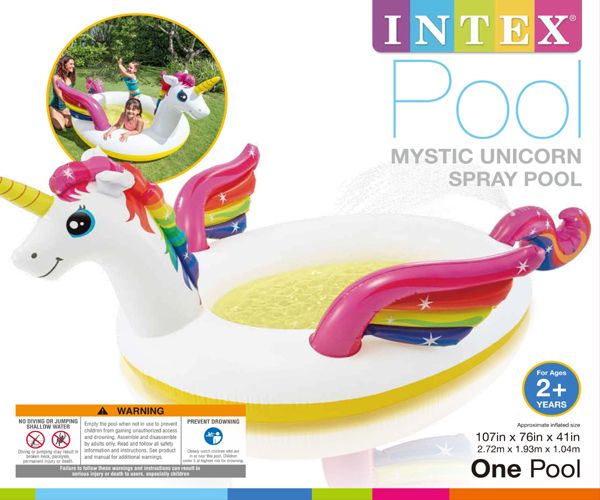 4 Wholesale Mystic Unicorn Spray Pool