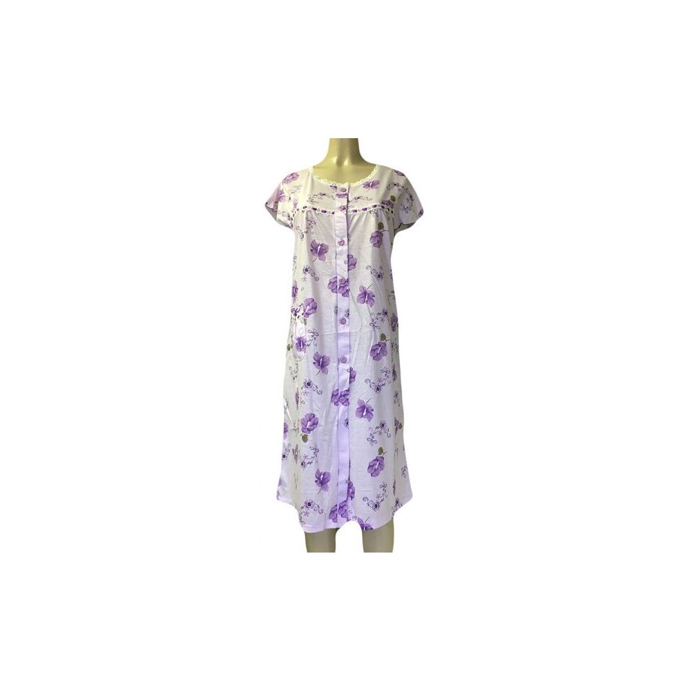 36 Wholesale Nines Ladys House Dress / Pajamas Assorted Colors Size Xlarge
