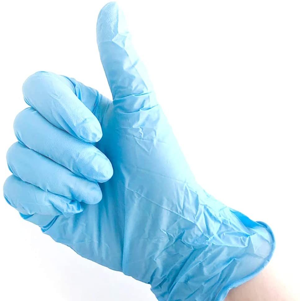1000 Pieces Nitrile Powder Free Utility Gloves Single Use Size L - PPE Gloves