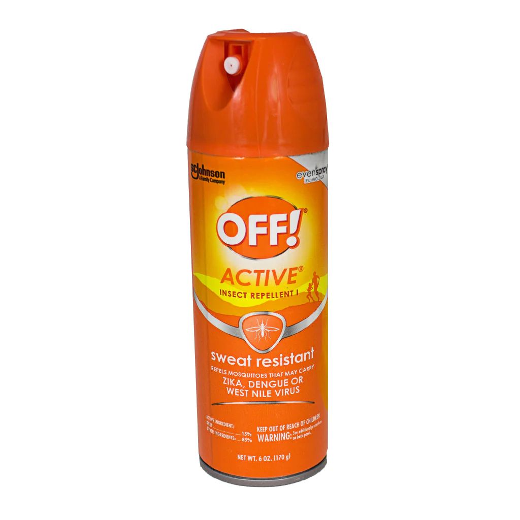 12 Pieces of Off! Active Insect Repellant - 6 Oz.
