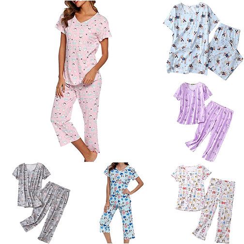 12 Wholesale Women Pajama Set Size 2xl