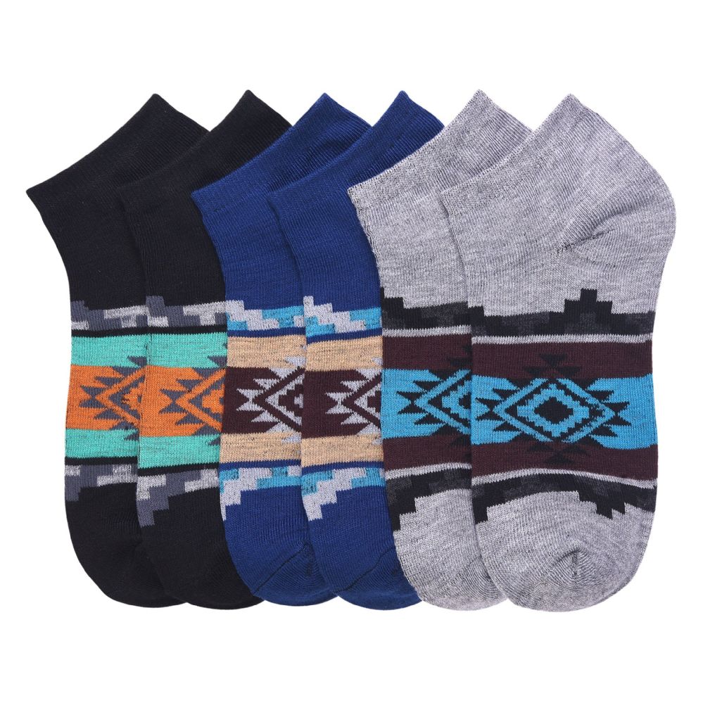 Power Club Spandex Socks (ethnic) Size 10-13