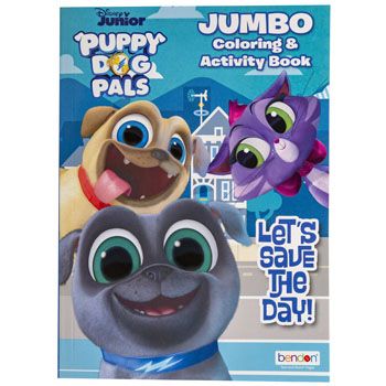 24 Wholesale Coloring Book Puppy Dog Pals