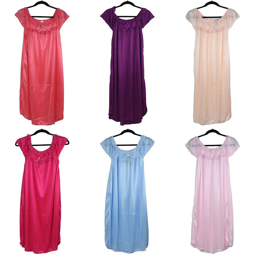24 Wholesale Silk Gown Size L
