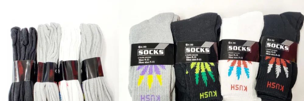 240 Bulk Sock Assorted Color Size 10 - 13