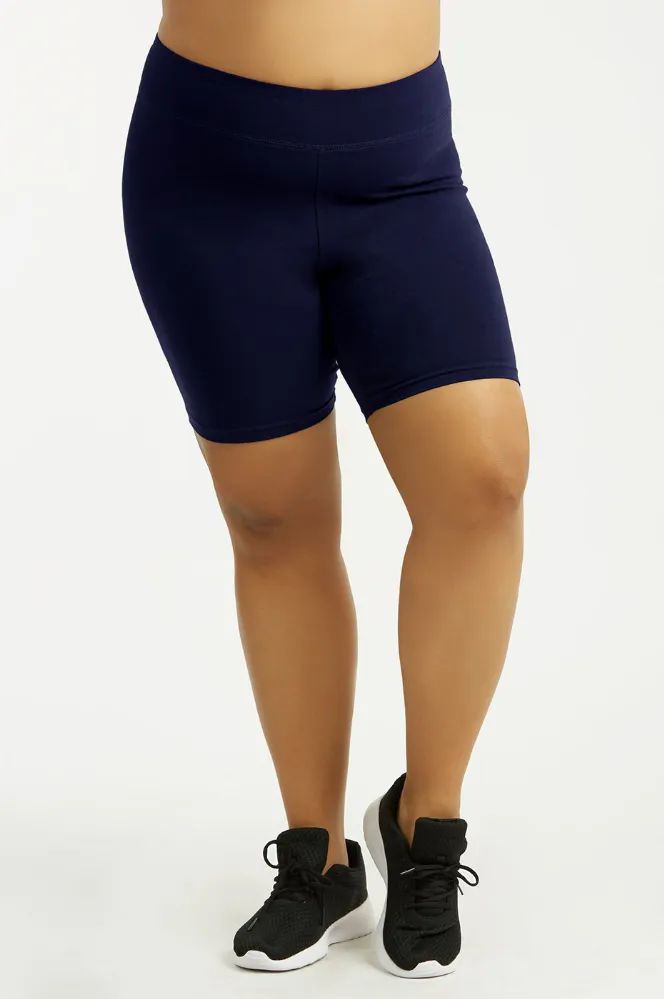 Sofra Cotton Leggings Female Breathable Cotton Pants, Navy, Size
