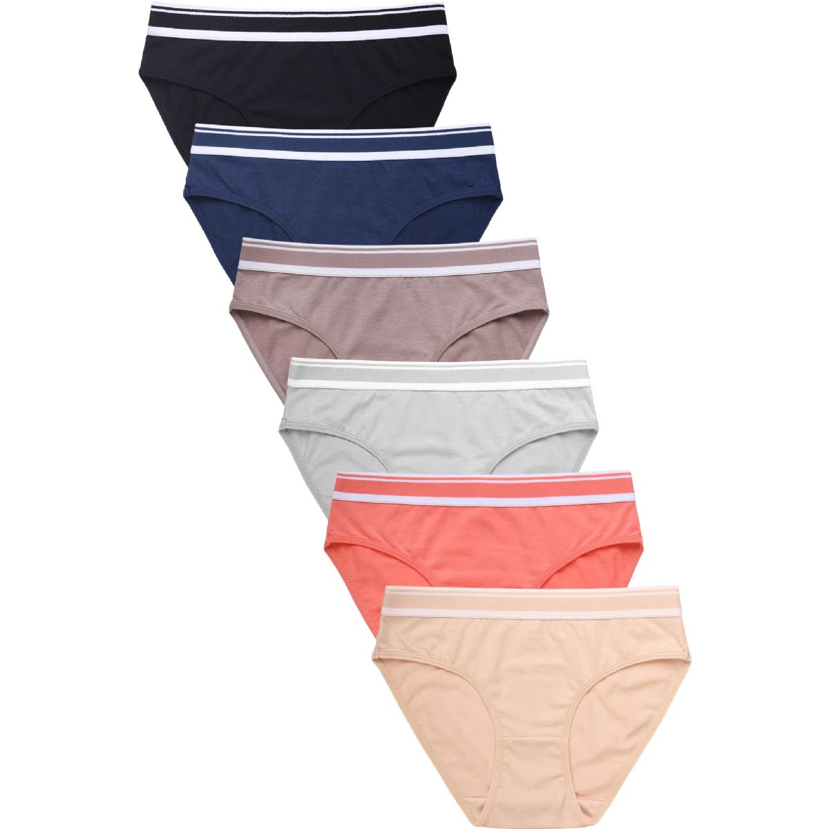 432 Wholesale Sofra Ladies Bikini Nylon Panty - at