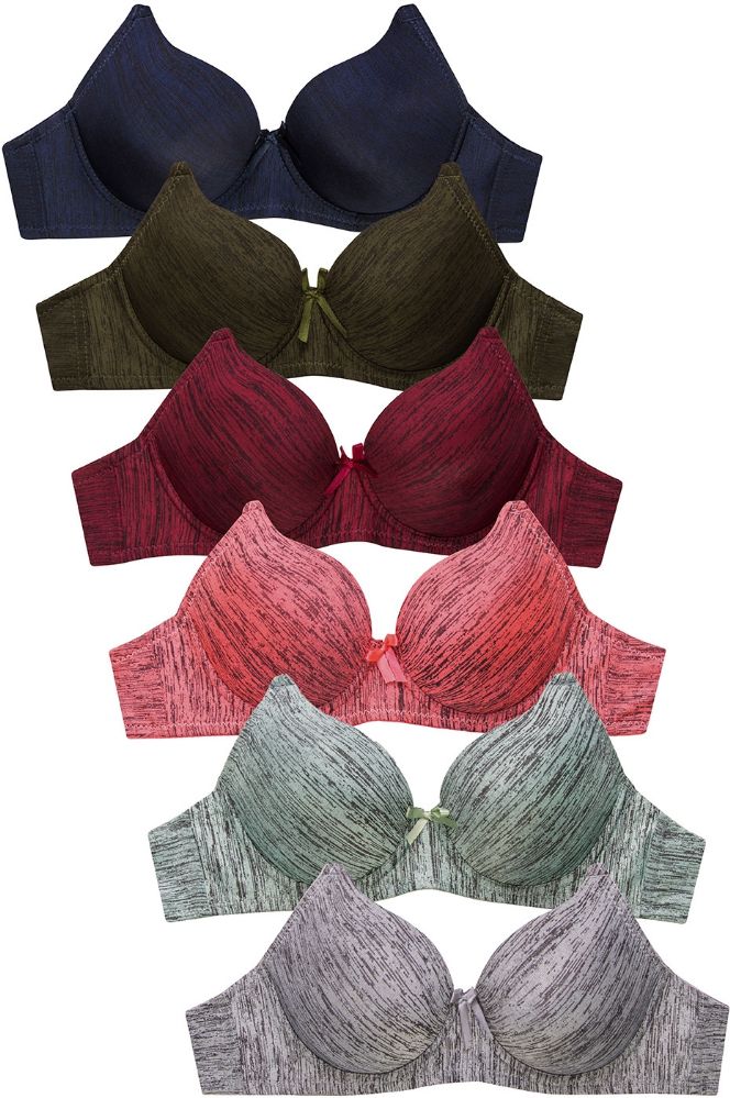 288 Pieces Sofra Ladies Plain Bra Cup B - Womens Bras And Bra Sets - at 