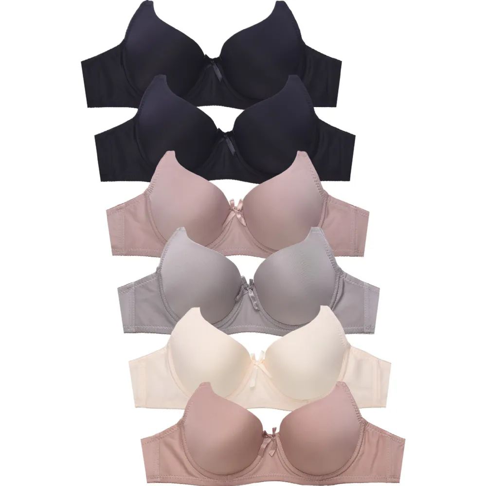 Adjustable Molded Cup Support Bras