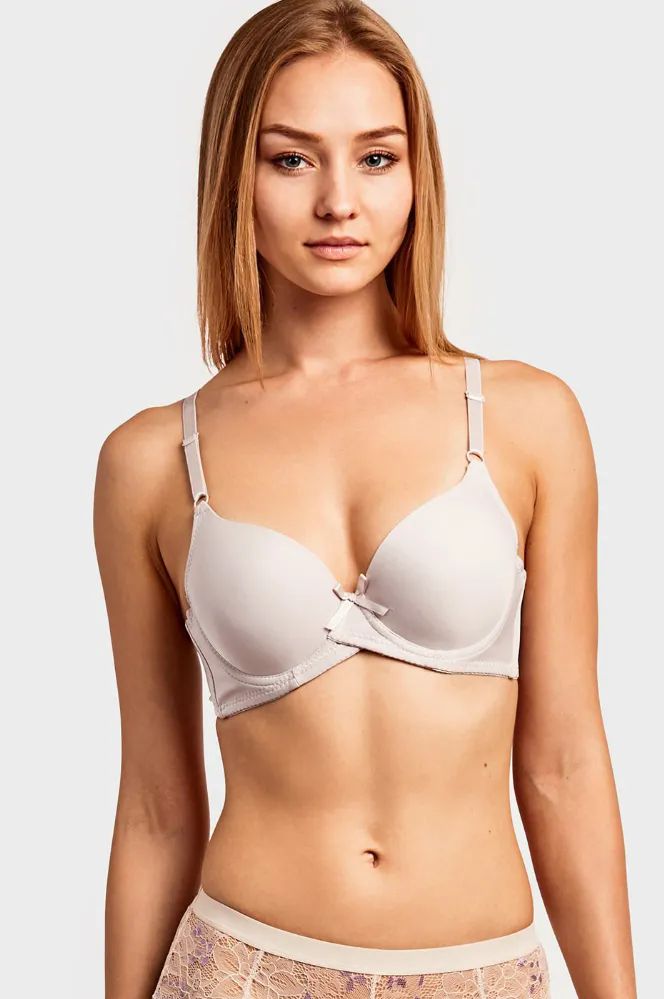 288 Wholesale Sofra Ladies Full Cup Cotton Plain Bra C Cup - at