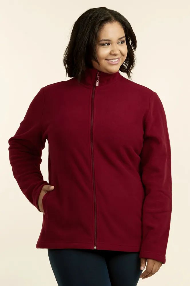 Sofra Women's Polar Fleece Full Zip Up Winter Vest (S, Charcoal) at   Women's Coats Shop