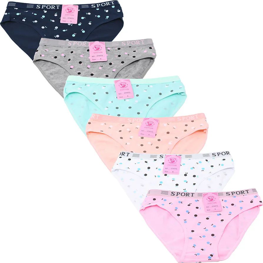 36 Pieces Sports Band Design Size M - Womens Panties & Underwear