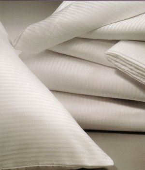 72 Pieces of Tone On Tone White King Size Pillowcase