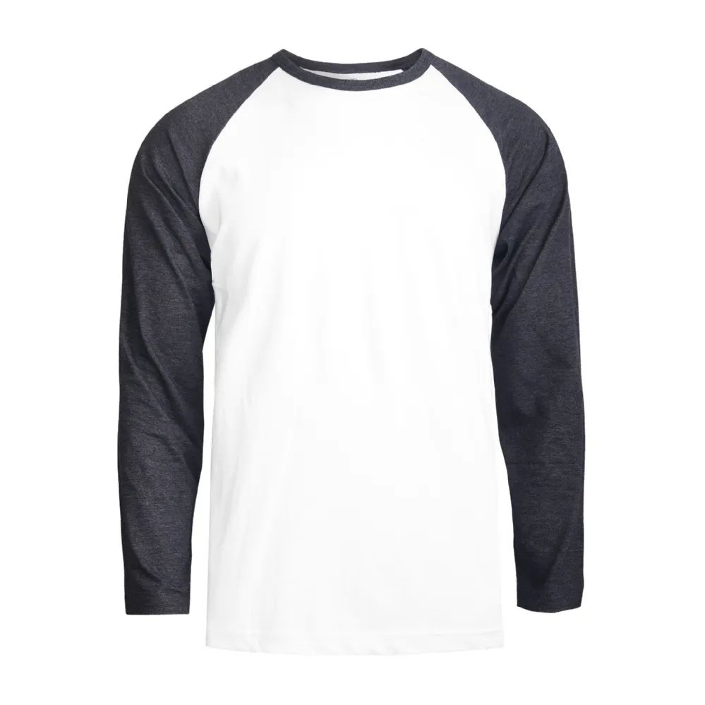 ALLTIMETRADING 30 Pieces Top Pro Men's Long Sleeve Baseball Tee Size L - Mens T-shirts