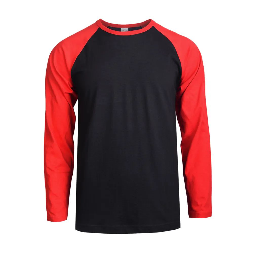 ALLTIMETRADING 30 Pieces Top Pro Men's Long Sleeve Baseball Tee Size L - Mens T-shirts