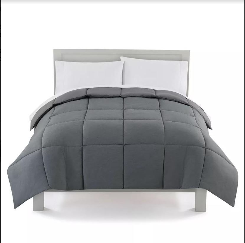 6 Pieces of Twin Comforter In Grey