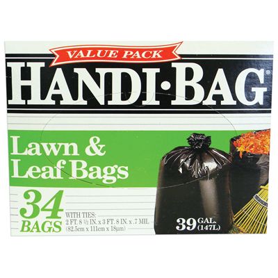 6 Wholesale Handi Bag Lawn & Leaf Bag 39gl