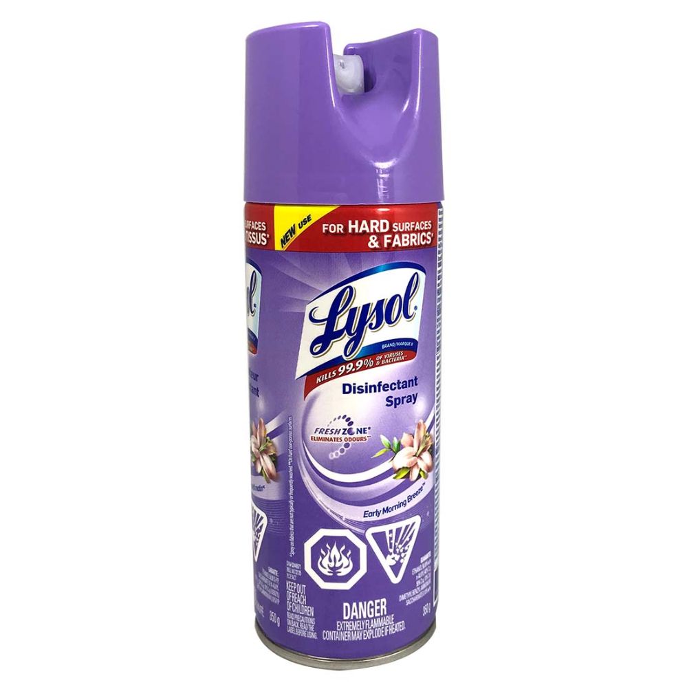 12 Pieces Lysol Disinfectant Spray Morning Breeze 125 Oz350g Air Fresheners At 5494