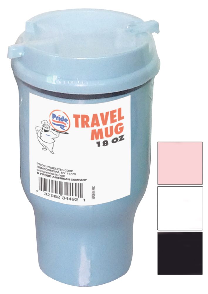 36 Wholesale Pride Travel Mug 18 Ounce With Lid Assorted Colors