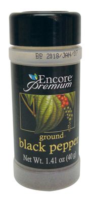 24 Pieces Encore Ground Black Pepper 1.31 Oz Premium - Food & Beverage