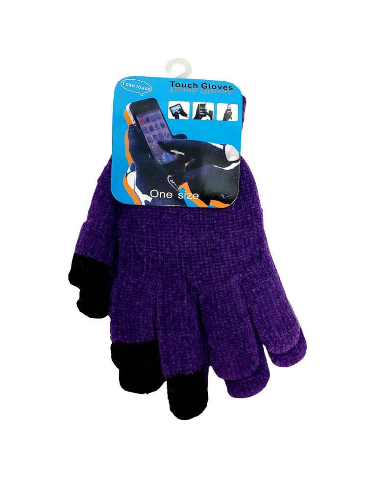 240 Wholesale Winter Gloves 1pk Chanielle to