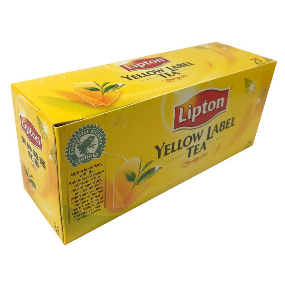 24 Pieces Lipton Tea 2g 25ct Yellow - Food & Beverage