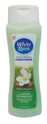 6 Pieces White Rain Conditioner 15 Oz Apple Blossom - Soap & Body Wash