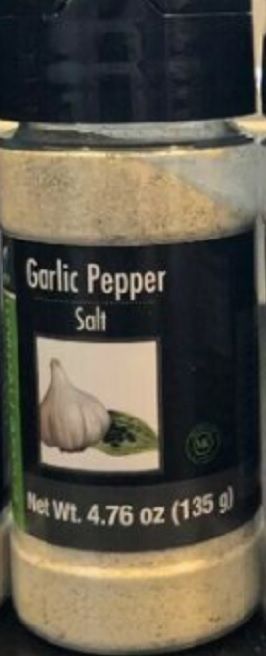 12 Wholesale Encore Prem Garlic Pepper Salt 4.75 oz
