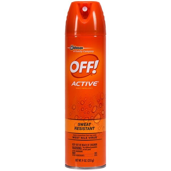 12 Bulk Off 9 Oz Active Insect Repellent Aerosol