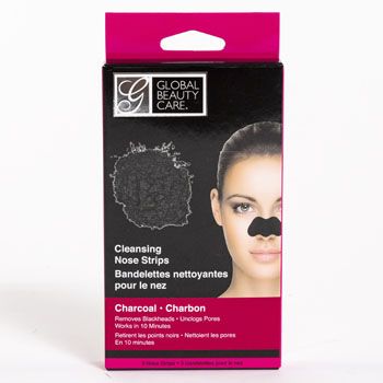 48 Pieces Nose Strips Cleansing Charcoal 3pk In 8x6pc Pdq - Skin Care