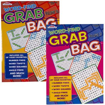 120 Wholesale Word Find Grab Bag 2 Asst