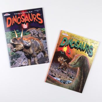 120 Wholesale Coloring Book Dinosaurs Fierce