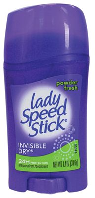 6 Pieces Lady Speed Stick Deodorant 1.4 Oz Powder Fresh - Deodorant