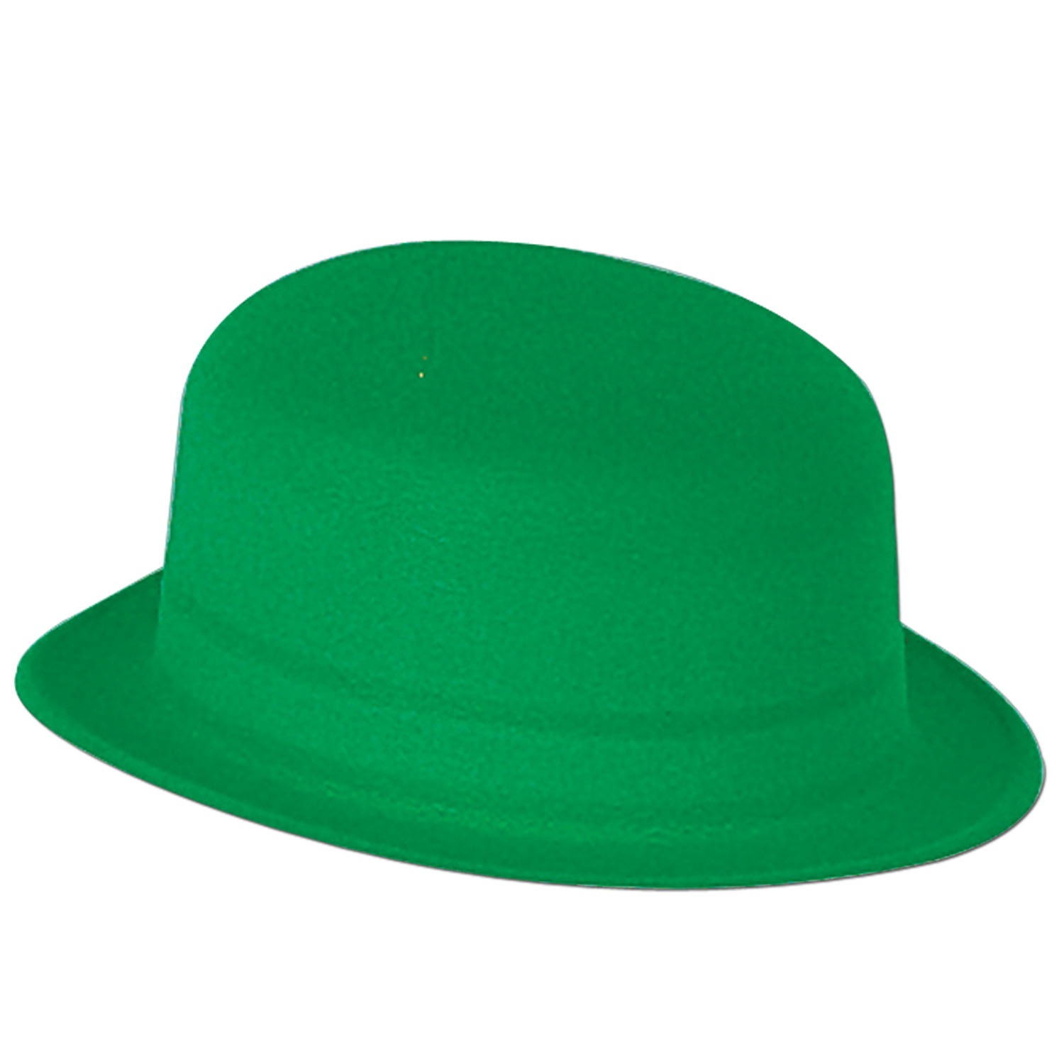 24 Pieces Green Velour Derby - St. Patricks