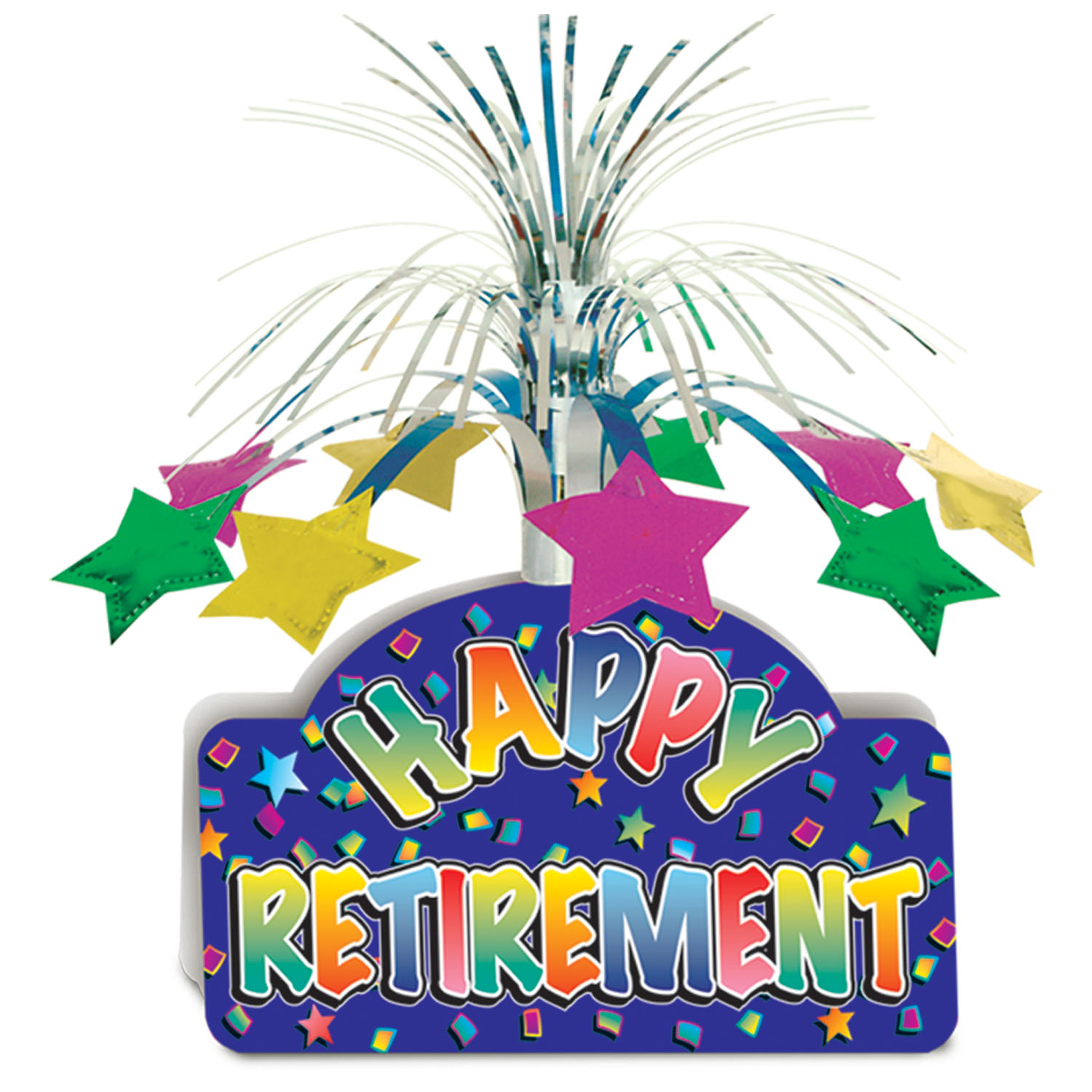 12 Wholesale Happy Retirement Centerpiece