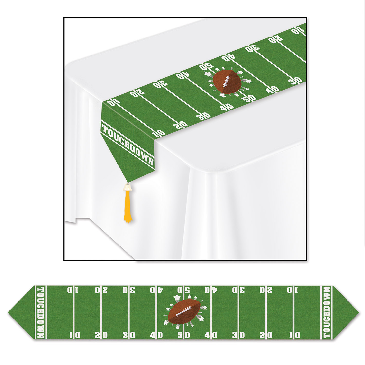 12 Wholesale Printed Game Day Football Table Runner