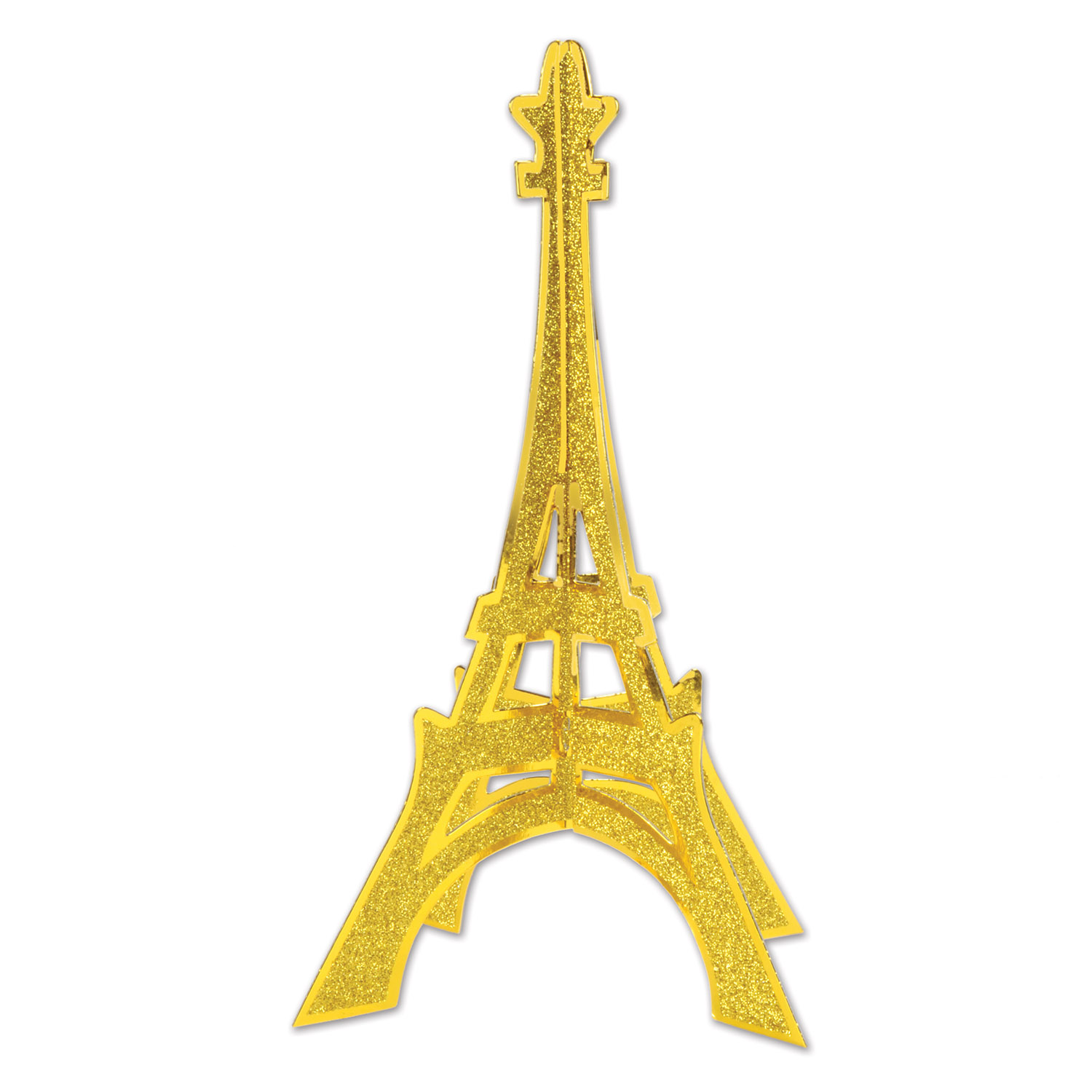 12 Wholesale 3-D Glittered Eiffel Tower Centerpiece