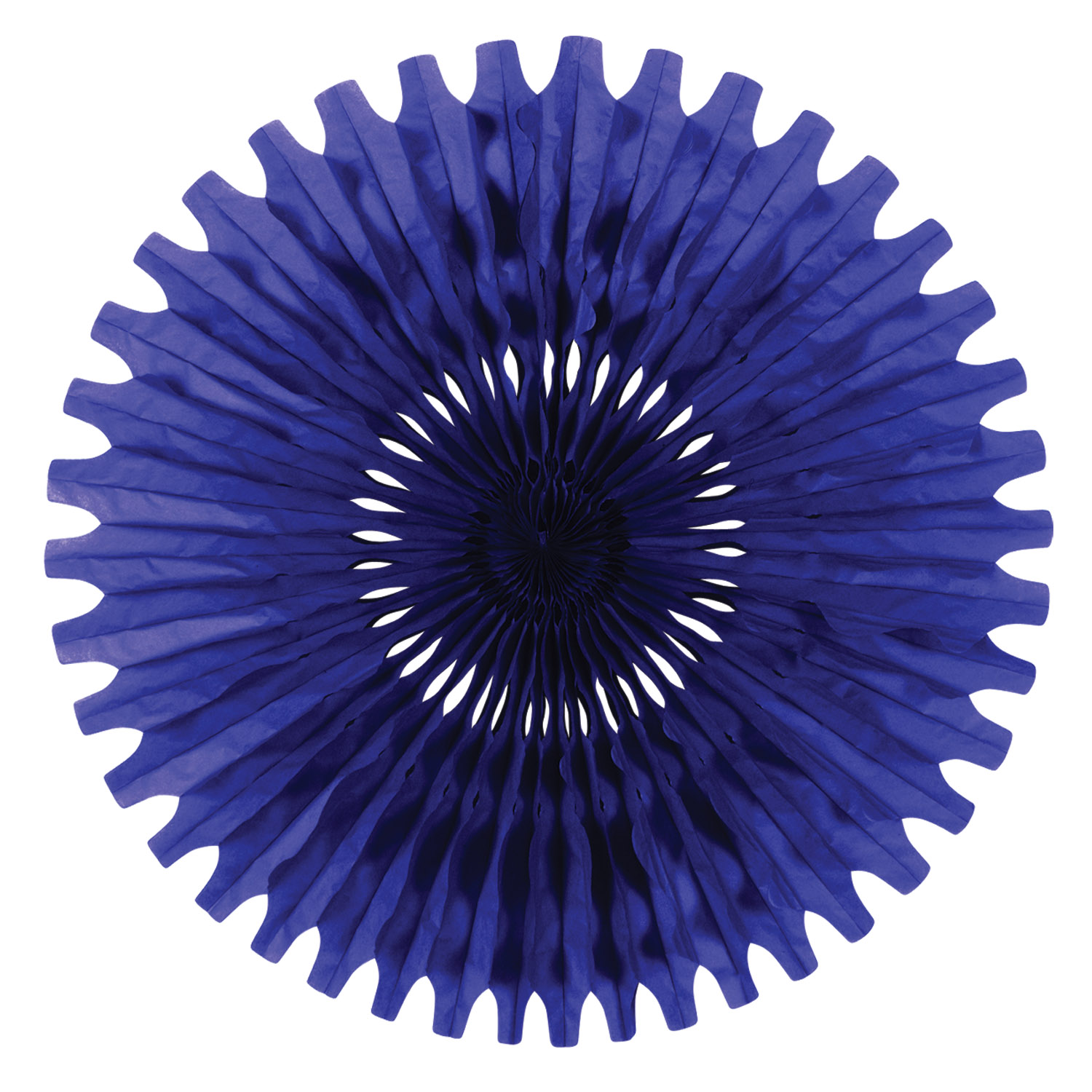12 Wholesale Tissue Fan Blue