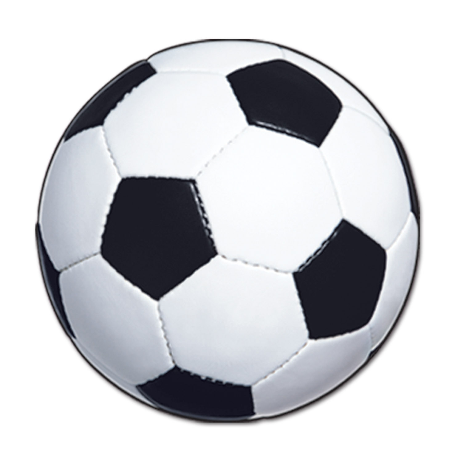 24 Pieces Soccer Ball Cutout - Hanging Decorations & Cut Out